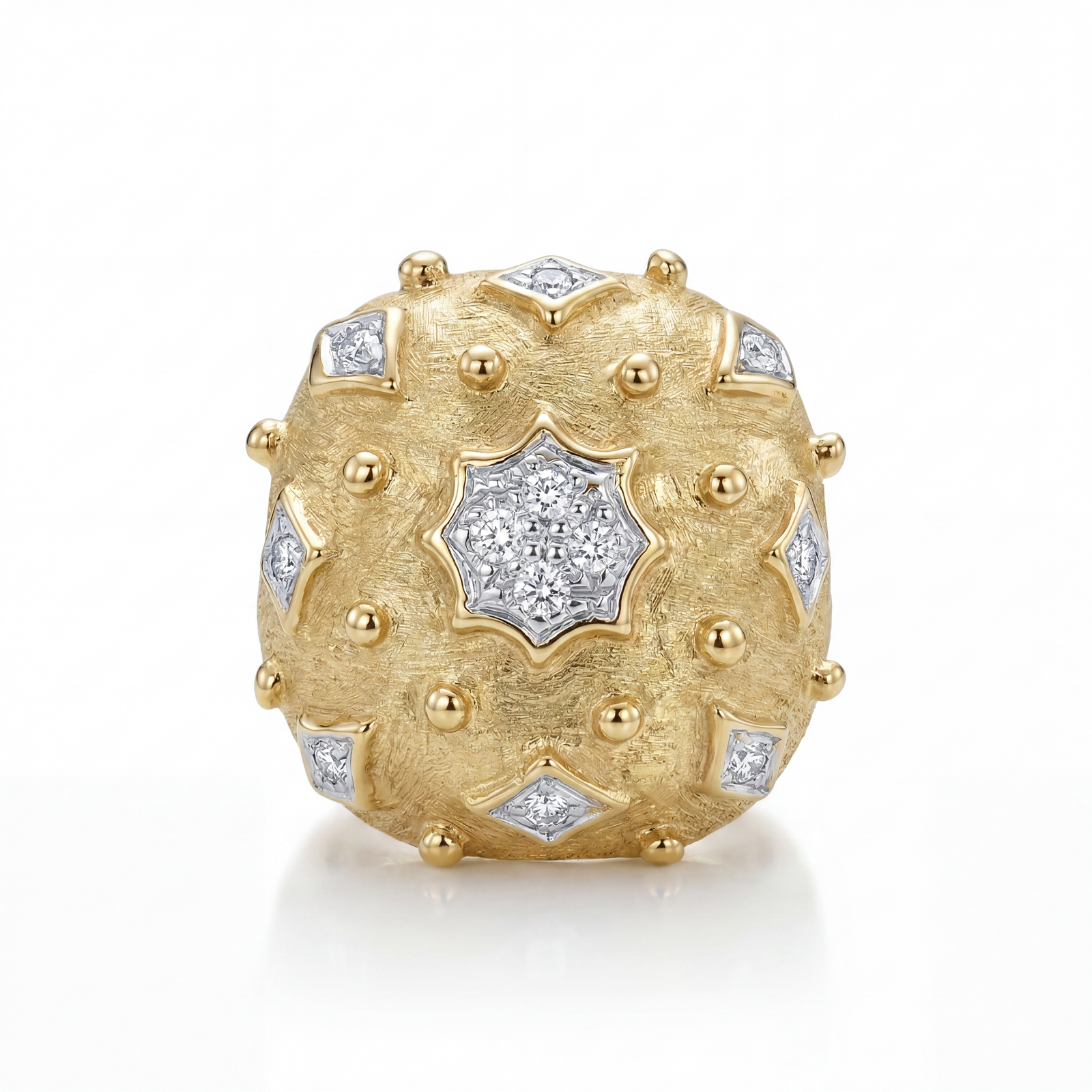 Florentine Gold Diamond Ring