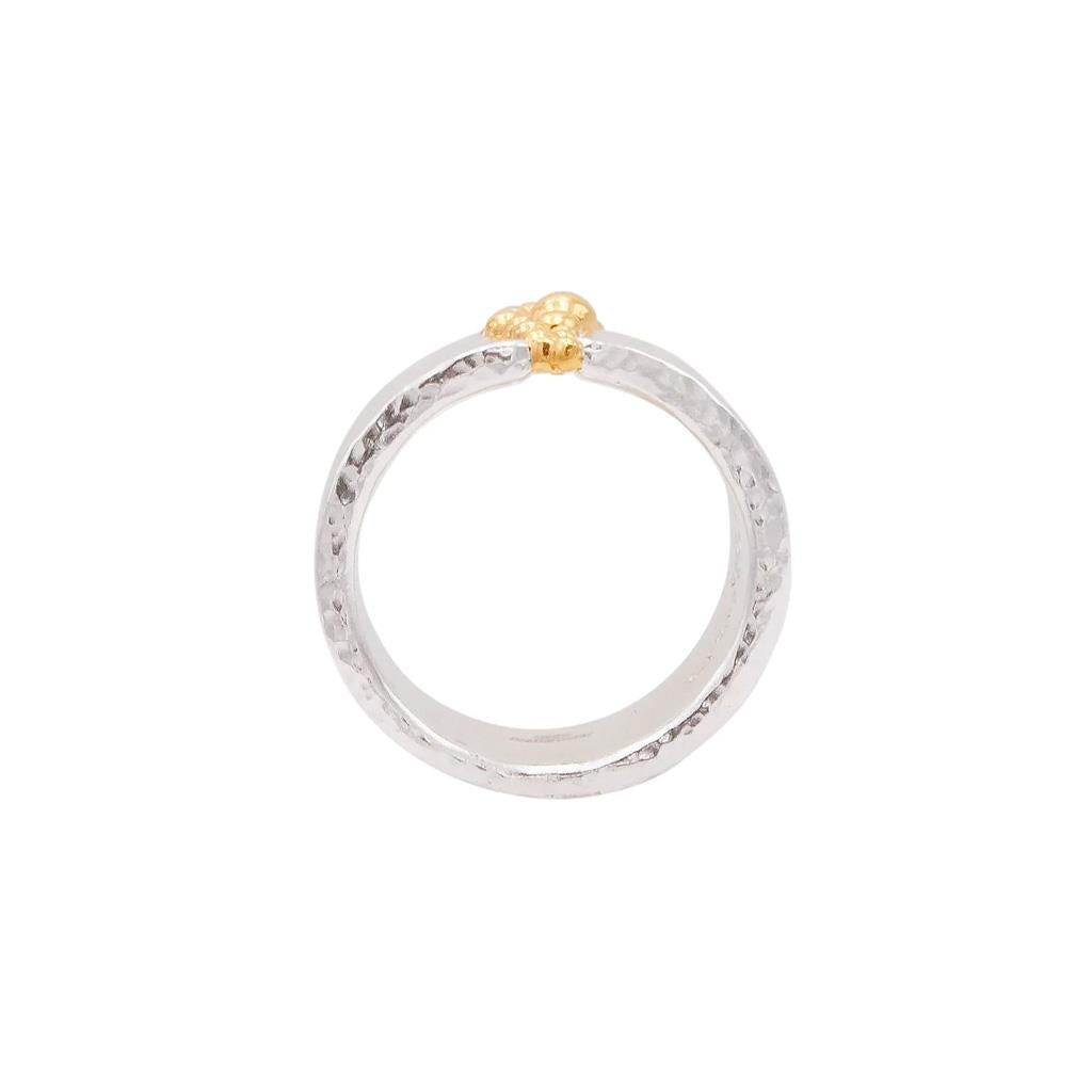 Gurhan cigar sterling silver ring