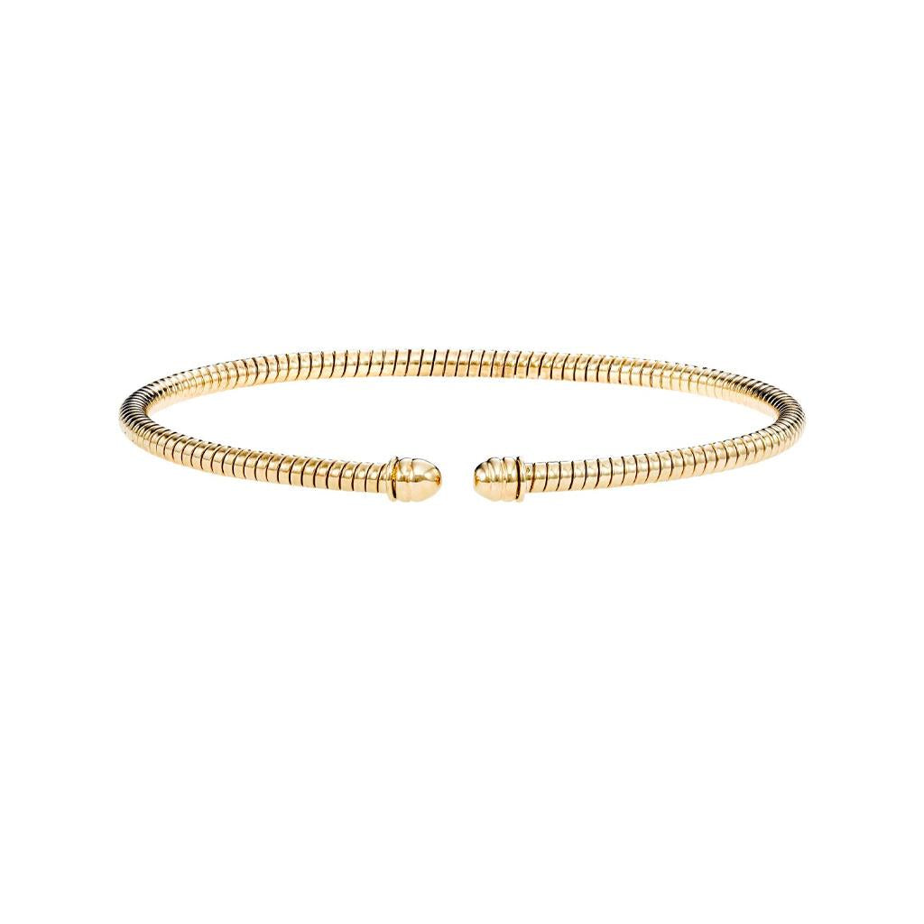 14k Yellow gold cuff bracelet