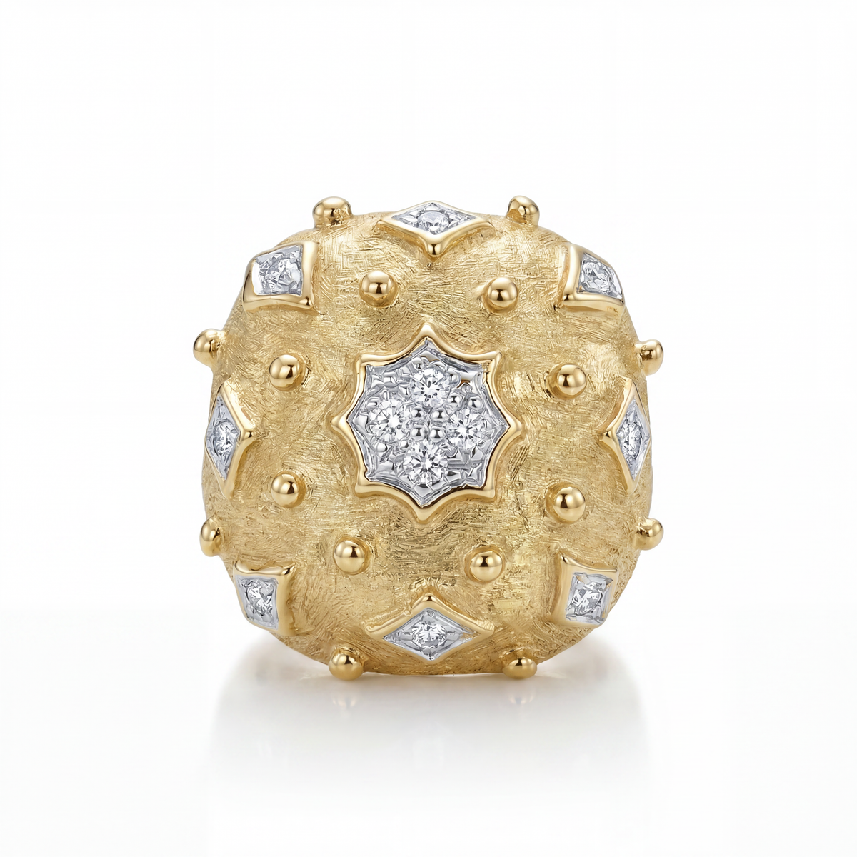 Florentine Gold Diamond Ring