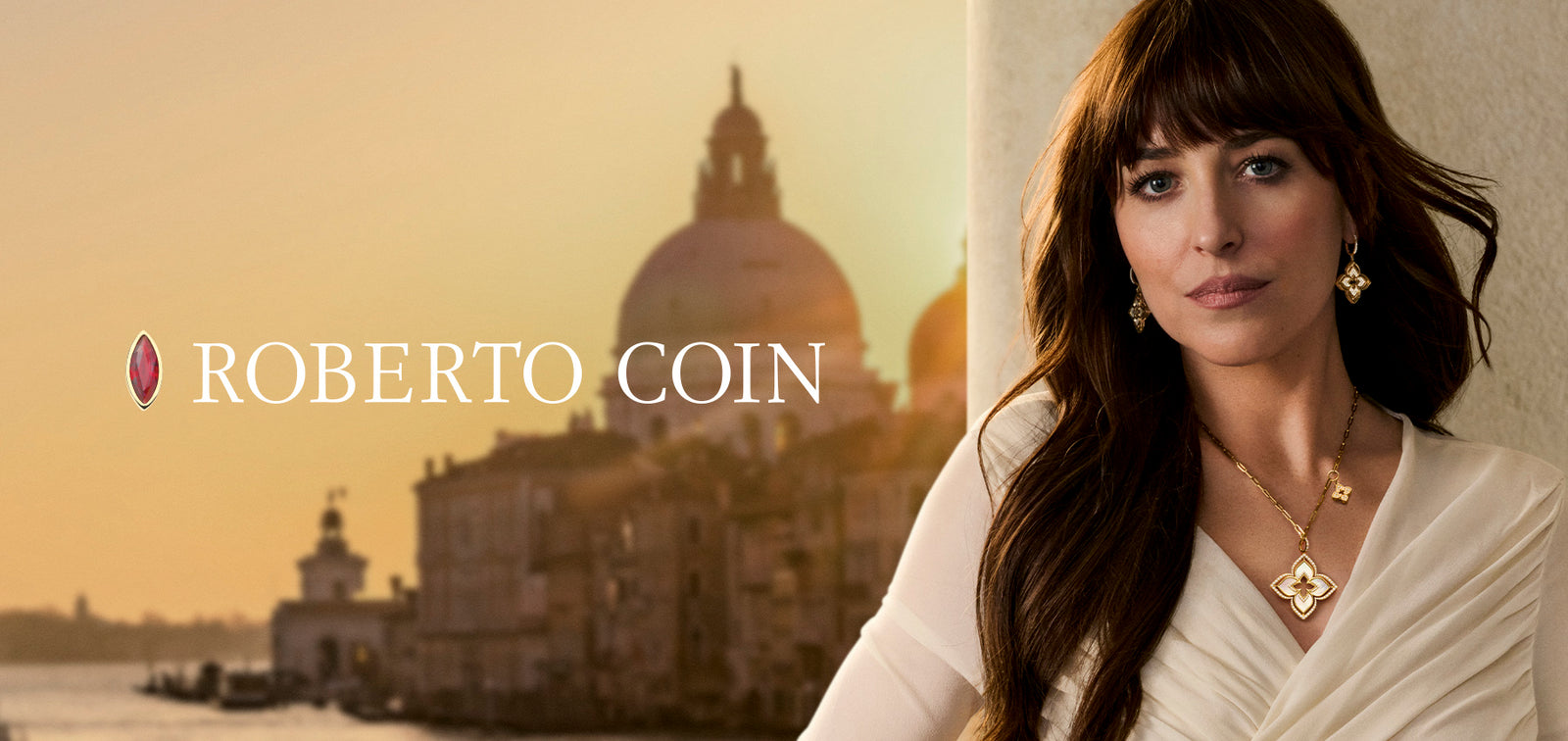 Dakota Johnson Roberto Coin Venetian Princess Flower
