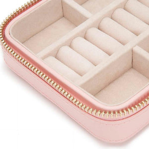 Rose Quartz Caroline Zip Travel Case