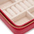 Red Caroline Zip Travel Case