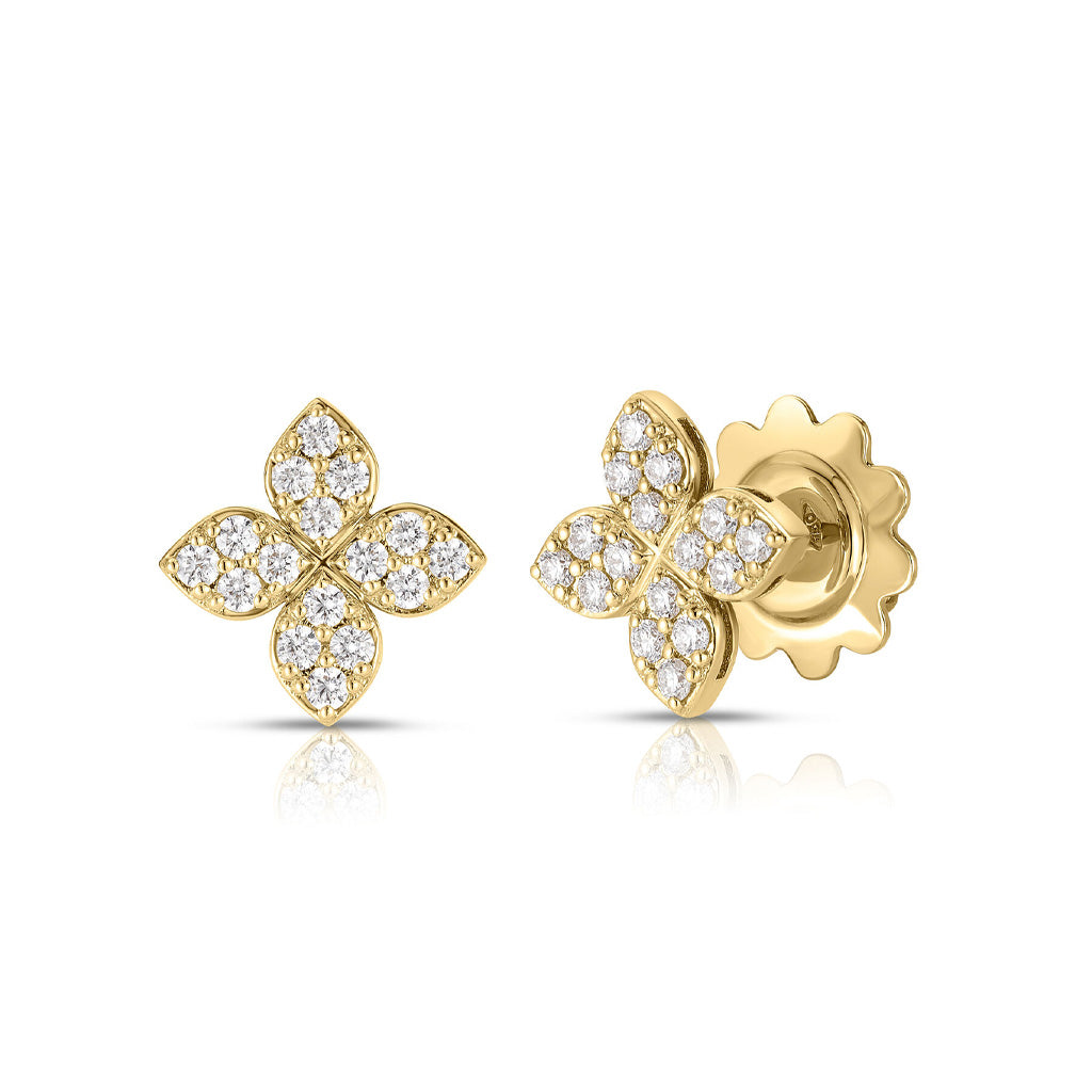 Verona Pave Diamond Studs