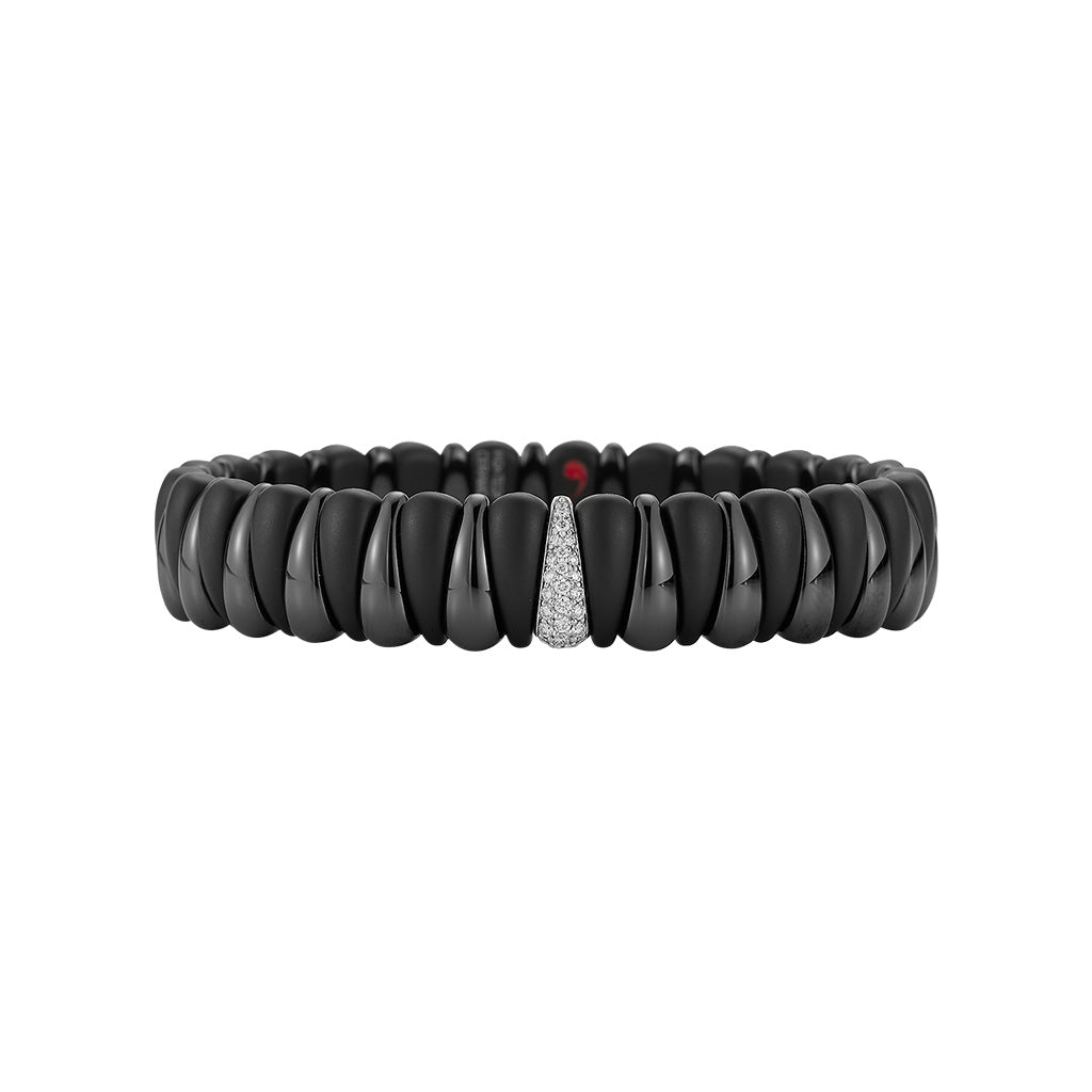 Artiglio Black Alternating Diamond Bracelet