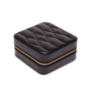 Black Caroline Zip Travel Case