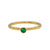 Rain Emerald Stacker Ring
