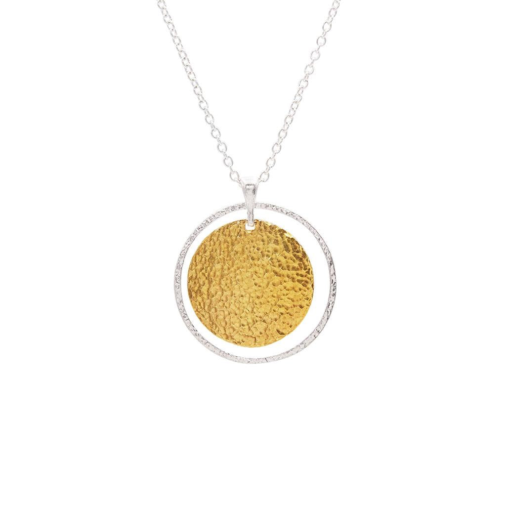 Gurhan Sterling silver and 24k gold overlay Lush necklace