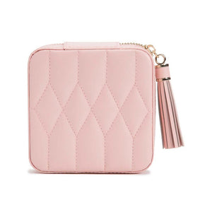 Rose Quartz Caroline Zip Travel Case