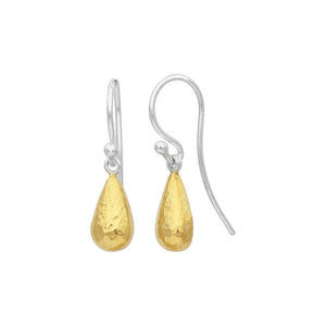 Spell Puffed Pear Drop Earrings