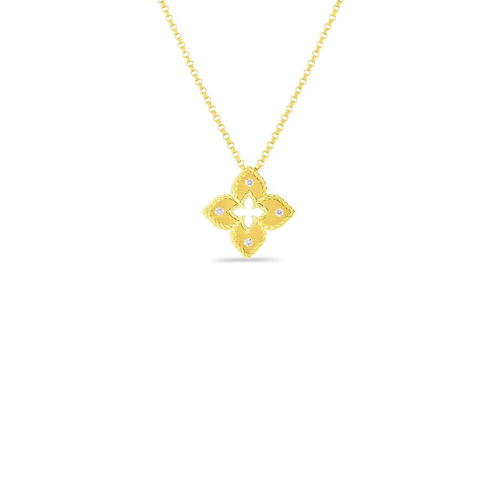X-Small Venetian Princess Flower Pendant