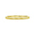 18k yellow gold band