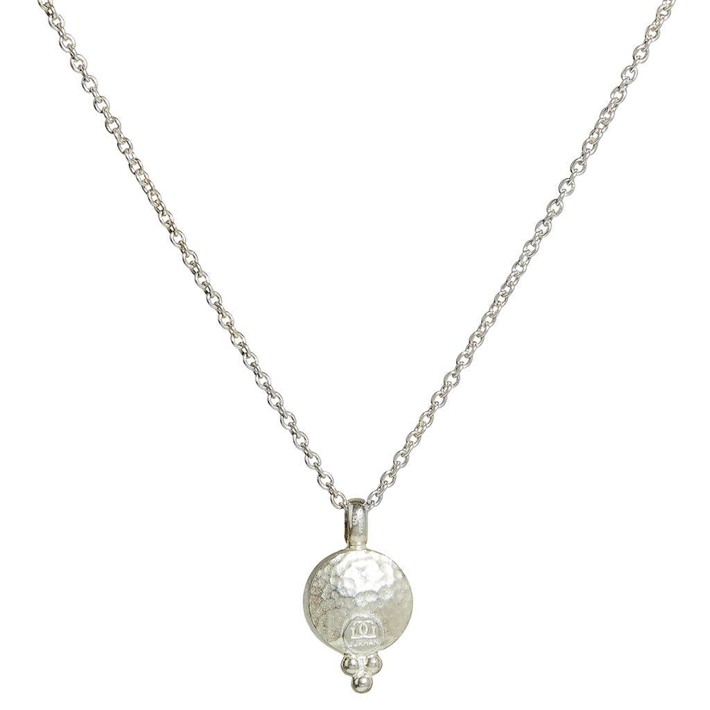 Gurhan small round amulet necklace in two-toned