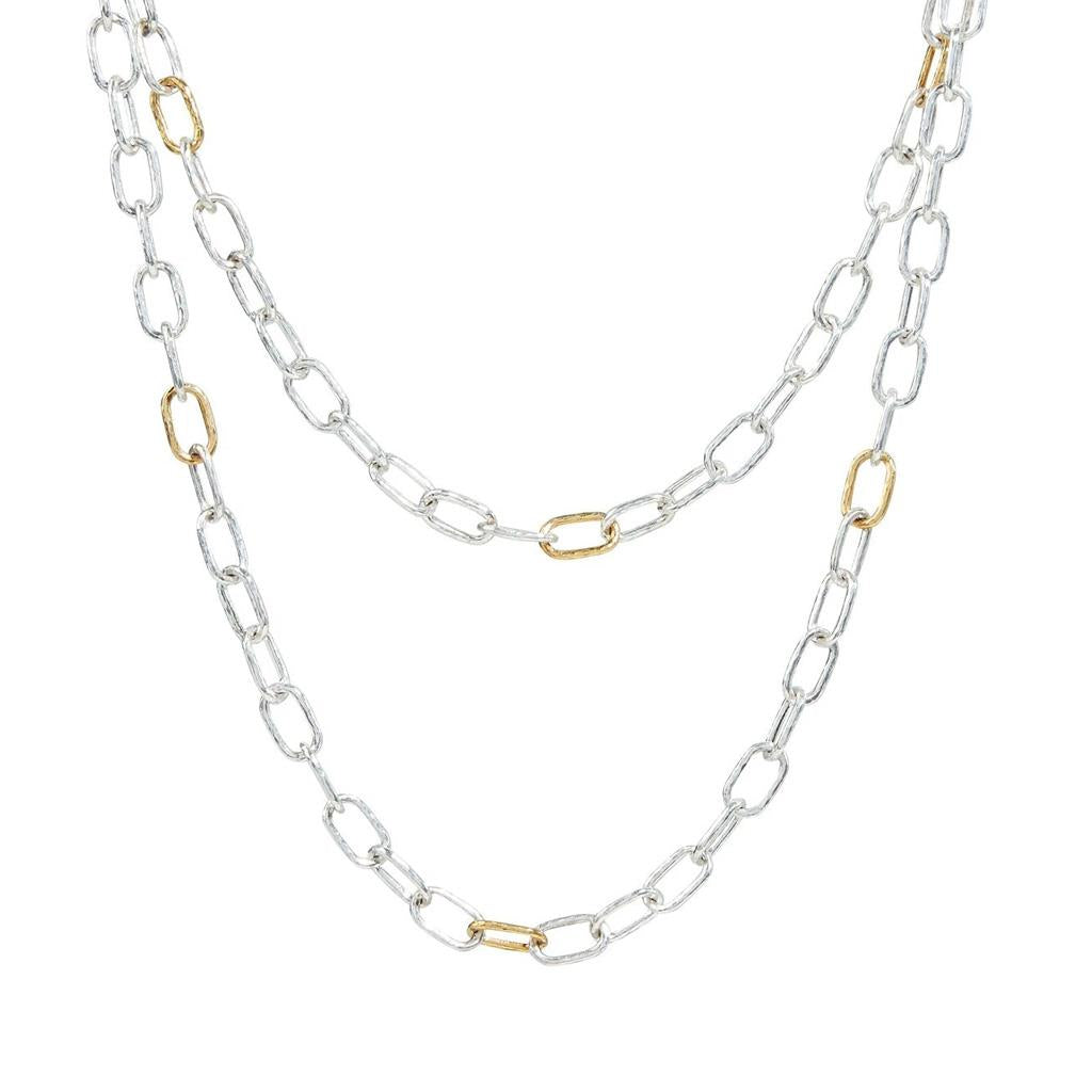 Gurhan oval link necklace