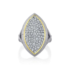 Marquise Pave Diamond Ring