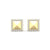 Pyramid Diamond Stud
