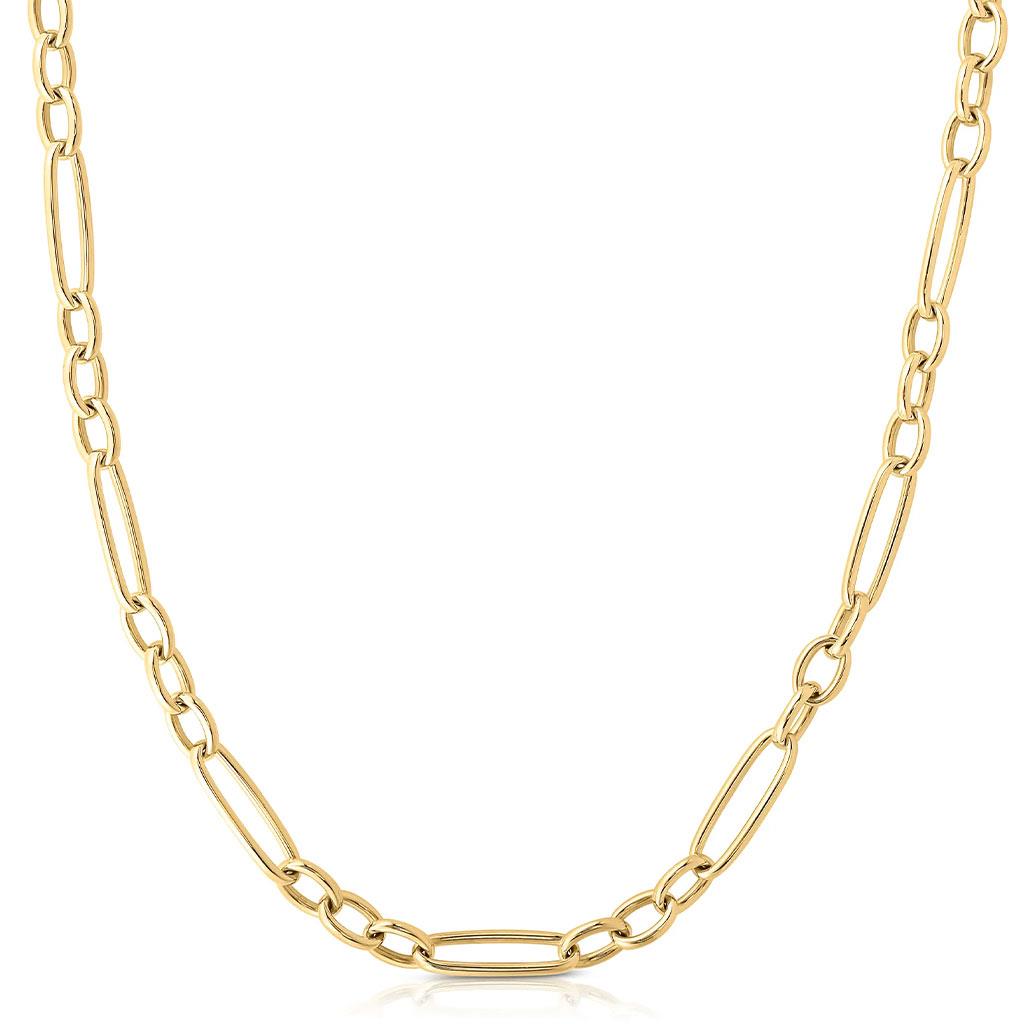 Roberto Coin Designer Gold link necklace in Amarillo